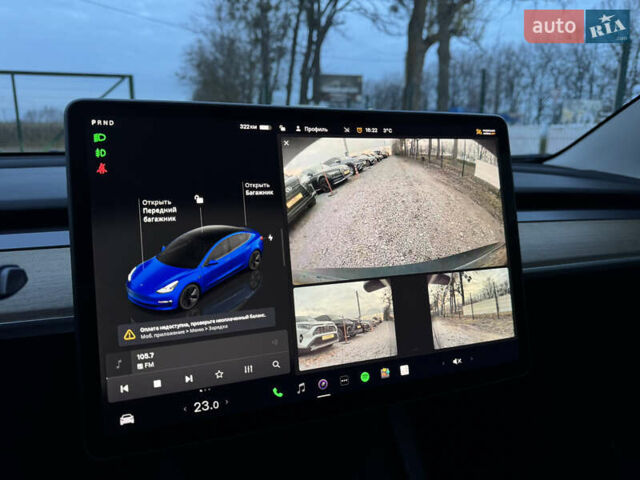 Синий Тесла Модель 3, объемом двигателя 0 л и пробегом 53 тыс. км за 19500 $, фото 17 на Automoto.ua