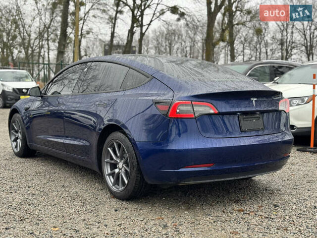 Синий Тесла Модель 3, объемом двигателя 0 л и пробегом 53 тыс. км за 19500 $, фото 1 на Automoto.ua