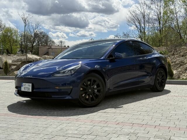 Синий Тесла Модель 3, объемом двигателя 0 л и пробегом 35 тыс. км за 22800 $, фото 5 на Automoto.ua