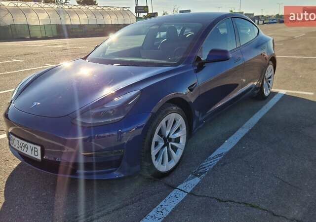 Синий Тесла Модель 3, объемом двигателя 0 л и пробегом 172 тыс. км за 17000 $, фото 3 на Automoto.ua