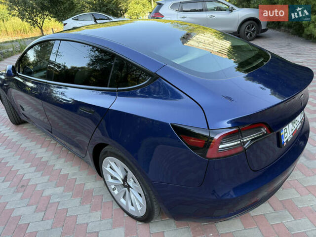 Тесла Модель 3 2022 в Днепре (Днепропетровске) на Automoto.ua Синий Тесла Модель 3, объемом двигателя 0 л и пробегом 25 тыс. км за 21200 $, фото 7 на Automoto.ua