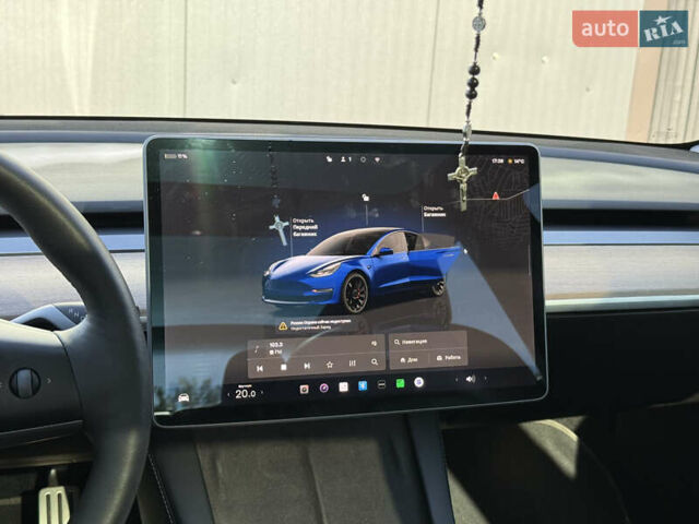 Синій Тесла Модель 3, об'ємом двигуна 0 л та пробігом 55 тис. км за 24400 $, фото 25 на Automoto.ua