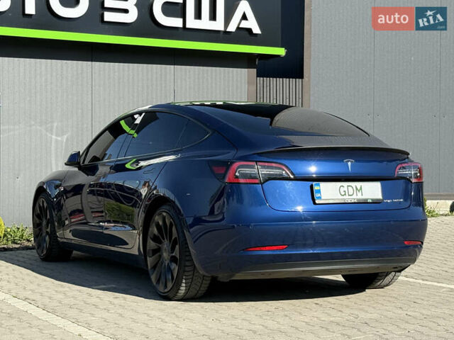 Синій Тесла Модель 3, об'ємом двигуна 0 л та пробігом 55 тис. км за 24400 $, фото 8 на Automoto.ua