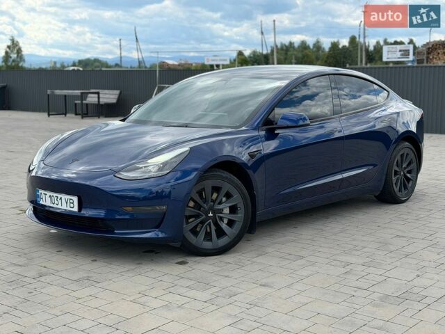Синий Тесла Модель 3, объемом двигателя 0 л и пробегом 52 тыс. км за 18900 $, фото 6 на Automoto.ua