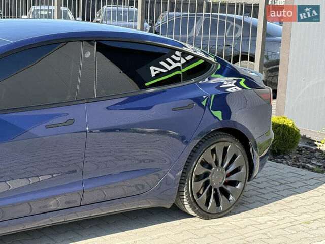 Синій Тесла Модель 3, об'ємом двигуна 0 л та пробігом 55 тис. км за 24400 $, фото 20 на Automoto.ua