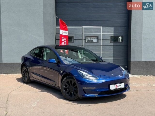 Синій Тесла Модель 3, об'ємом двигуна 0 л та пробігом 110 тис. км за 19500 $, фото 1 на Automoto.ua