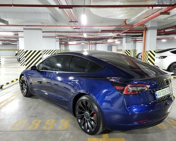 Синій Тесла Модель 3, об'ємом двигуна 0 л та пробігом 8 тис. км за 26999 $, фото 2 на Automoto.ua