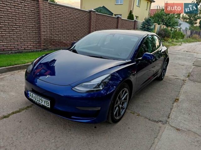 Синий Тесла Модель 3, объемом двигателя 0 л и пробегом 23 тыс. км за 23000 $, фото 1 на Automoto.ua