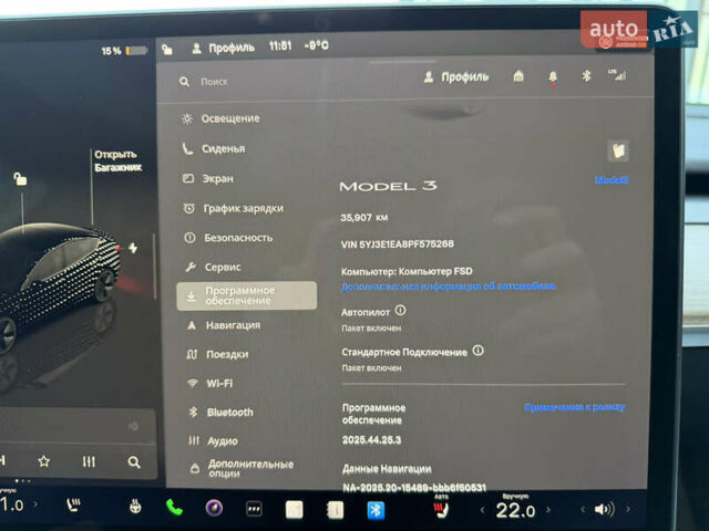 Синий Тесла Модель 3, объемом двигателя 0 л и пробегом 35 тыс. км за 21700 $, фото 39 на Automoto.ua