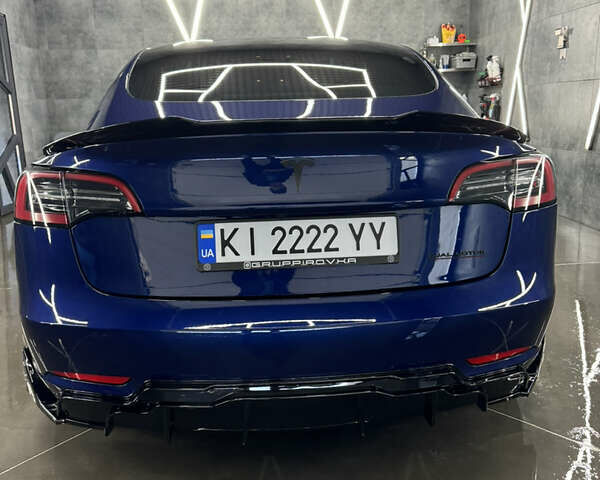 Синий Тесла Модель 3, объемом двигателя 0 л и пробегом 28 тыс. км за 29500 $, фото 12 на Automoto.ua