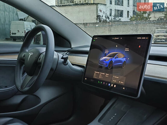Синий Тесла Модель 3, объемом двигателя 0 л и пробегом 37 тыс. км за 24900 $, фото 25 на Automoto.ua