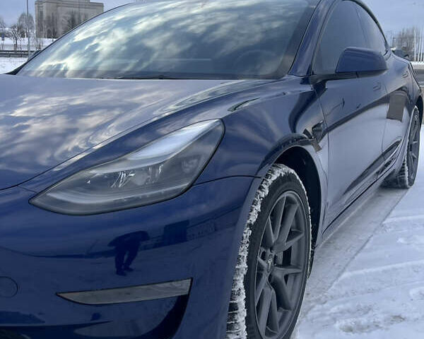 Синий Тесла Модель 3, объемом двигателя 0 л и пробегом 104 тыс. км за 18900 $, фото 4 на Automoto.ua