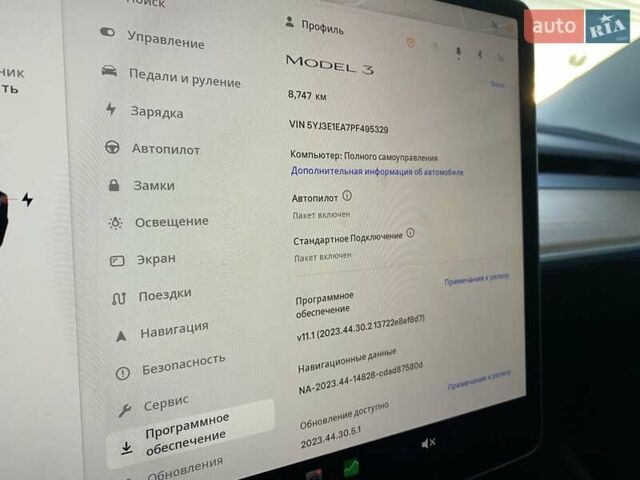 Синій Тесла Модель 3, об'ємом двигуна 0 л та пробігом 9 тис. км за 27473 $, фото 27 на Automoto.ua