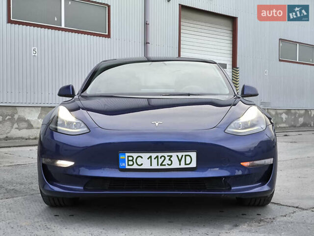 Синий Тесла Модель 3, объемом двигателя 0 л и пробегом 37 тыс. км за 24900 $, фото 5 на Automoto.ua