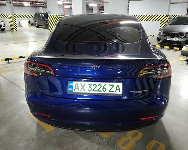 Синій Тесла Модель 3, об'ємом двигуна 0 л та пробігом 8 тис. км за 26999 $, фото 4 на Automoto.ua