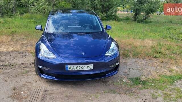 Синій Тесла Модель 3, об'ємом двигуна 0 л та пробігом 4 тис. км за 24700 $, фото 1 на Automoto.ua