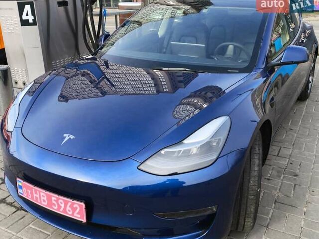 Синий Тесла Модель 3, объемом двигателя 0 л и пробегом 13 тыс. км за 23200 $, фото 5 на Automoto.ua