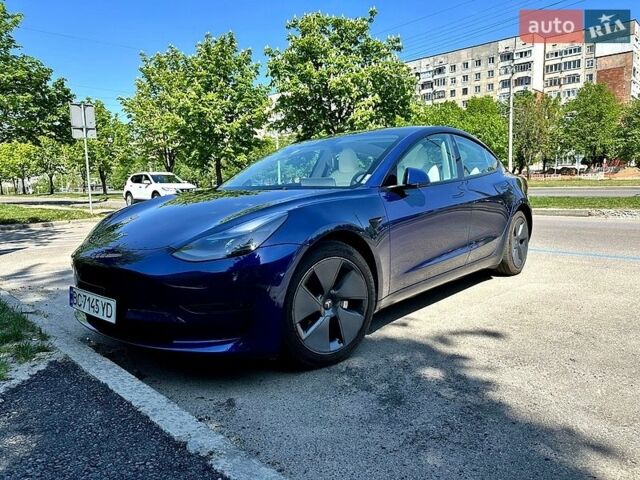 Синий Тесла Модель 3, объемом двигателя 0 л и пробегом 25 тыс. км за 21999 $, фото 7 на Automoto.ua