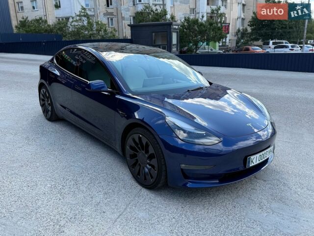 Синій Тесла Модель 3, об'ємом двигуна 0 л та пробігом 19 тис. км за 24900 $, фото 4 на Automoto.ua
