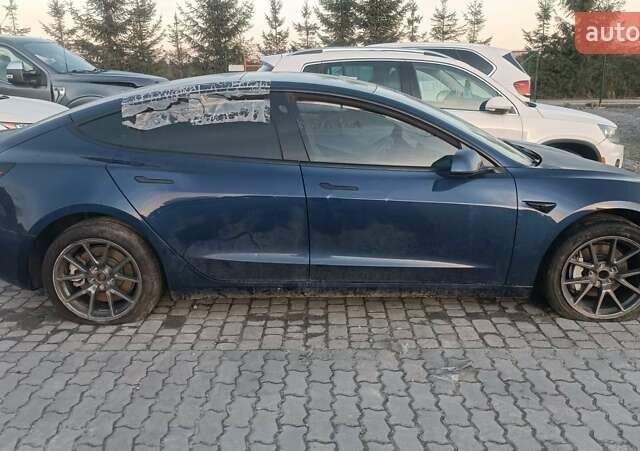 Синій Тесла Модель 3, об'ємом двигуна 0 л та пробігом 43 тис. км за 11999 $, фото 1 на Automoto.ua
