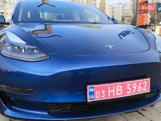 Синий Тесла Модель 3, объемом двигателя 0 л и пробегом 13 тыс. км за 23200 $, фото 3 на Automoto.ua
