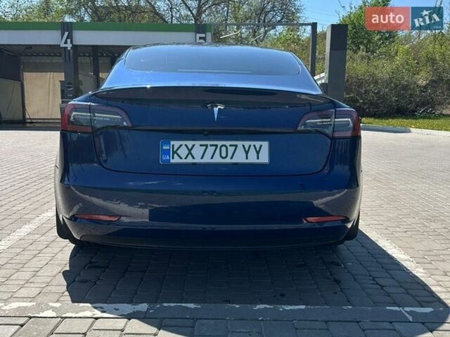 Синий Тесла Модель 3, объемом двигателя 0 л и пробегом 54 тыс. км за 23000 $, фото 8 на Automoto.ua