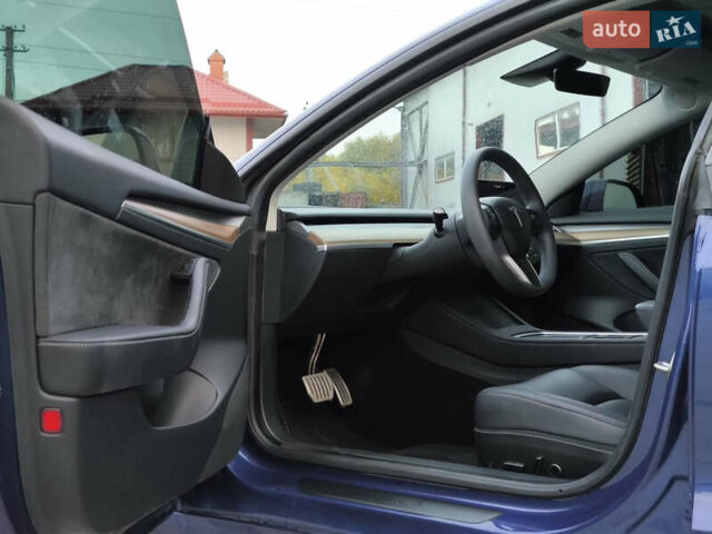 Синий Тесла Модель 3, объемом двигателя 0 л и пробегом 37 тыс. км за 24900 $, фото 29 на Automoto.ua
