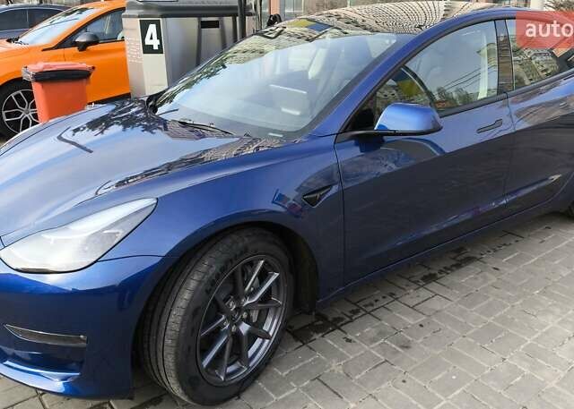Синий Тесла Модель 3, объемом двигателя 0 л и пробегом 13 тыс. км за 23200 $, фото 6 на Automoto.ua
