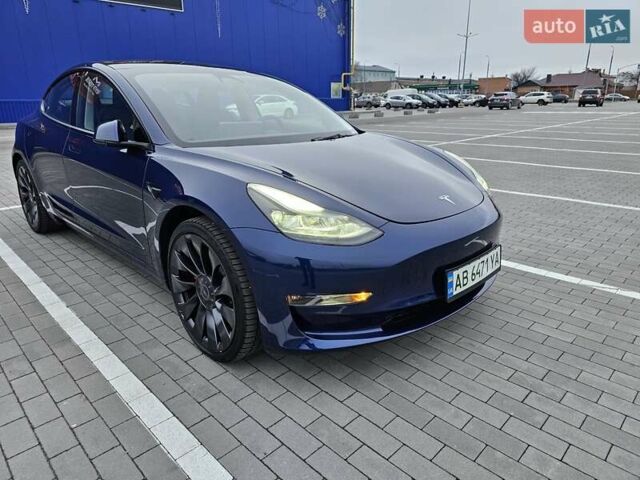 Синий Тесла Модель 3, объемом двигателя 0 л и пробегом 30 тыс. км за 27800 $, фото 8 на Automoto.ua