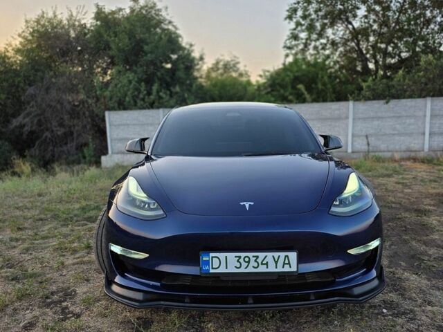 Синий Тесла Модель 3, объемом двигателя 0 л и пробегом 28 тыс. км за 24900 $, фото 6 на Automoto.ua