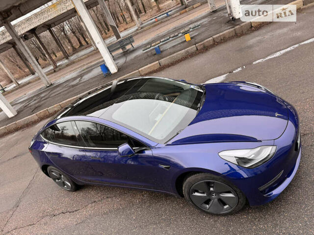 Синий Тесла Модель 3, объемом двигателя 0 л и пробегом 3 тыс. км за 28499 $, фото 8 на Automoto.ua