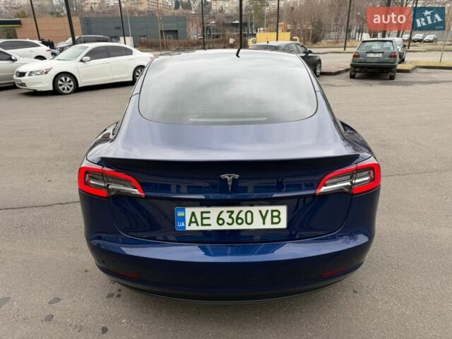 Синий Тесла Модель 3, объемом двигателя 0 л и пробегом 36 тыс. км за 19900 $, фото 5 на Automoto.ua