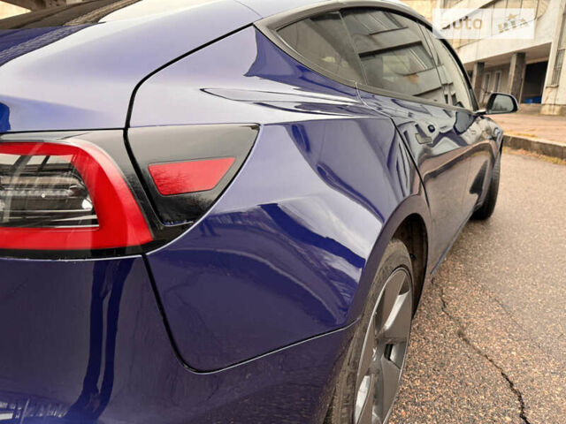 Синий Тесла Модель 3, объемом двигателя 0 л и пробегом 3 тыс. км за 28499 $, фото 4 на Automoto.ua
