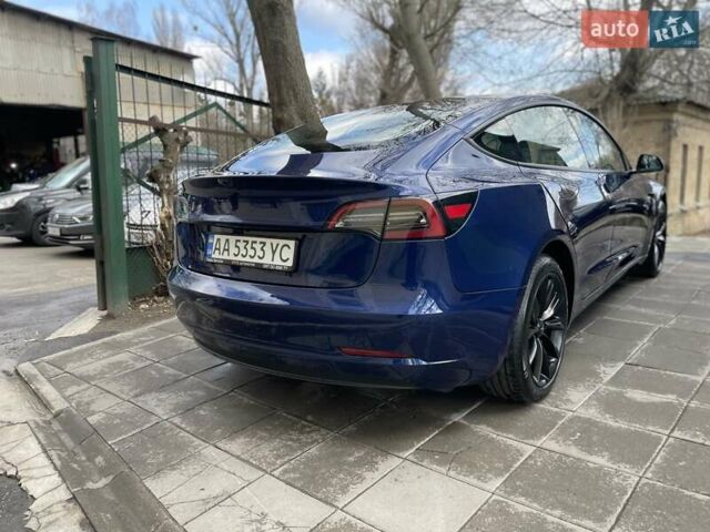 Синий Тесла Модель 3, объемом двигателя 0 л и пробегом 17 тыс. км за 24500 $, фото 1 на Automoto.ua