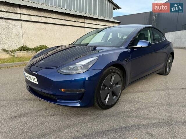 Синий Тесла Модель 3, объемом двигателя 0 л и пробегом 5 тыс. км за 23800 $, фото 2 на Automoto.ua