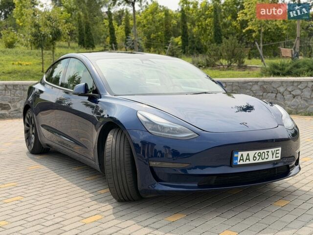 Синій Тесла Модель 3, об'ємом двигуна 0 л та пробігом 87 тис. км за 20700 $, фото 4 на Automoto.ua