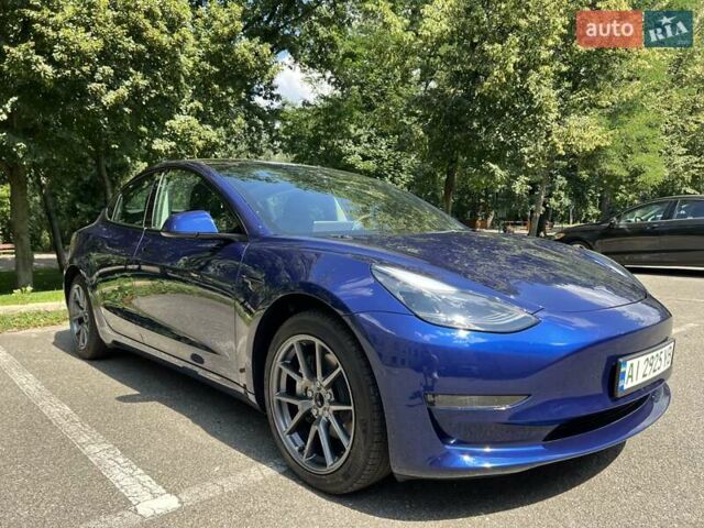 Синий Тесла Модель 3, объемом двигателя 0 л и пробегом 23 тыс. км за 25000 $, фото 5 на Automoto.ua