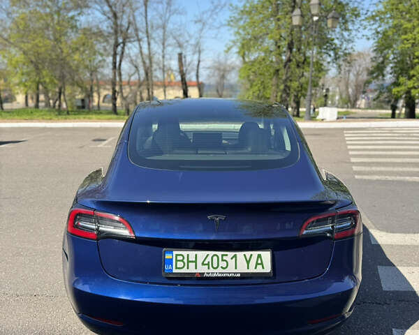 Синій Тесла Модель 3, об'ємом двигуна 0 л та пробігом 45 тис. км за 24500 $, фото 3 на Automoto.ua