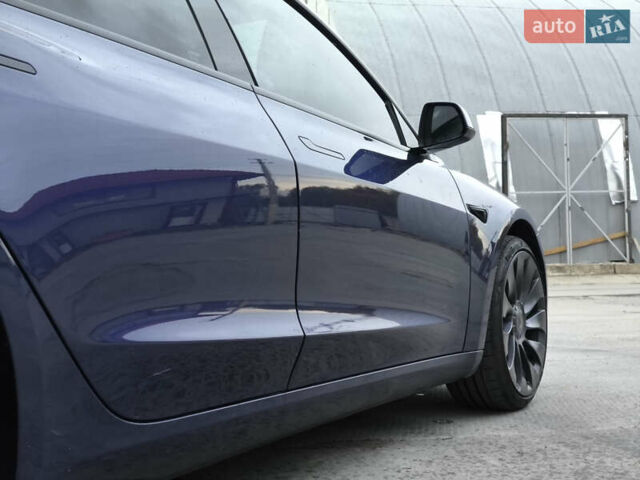 Синий Тесла Модель 3, объемом двигателя 0 л и пробегом 37 тыс. км за 24900 $, фото 18 на Automoto.ua