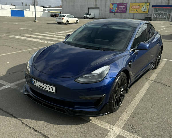 Синий Тесла Модель 3, объемом двигателя 0 л и пробегом 28 тыс. км за 29500 $, фото 20 на Automoto.ua