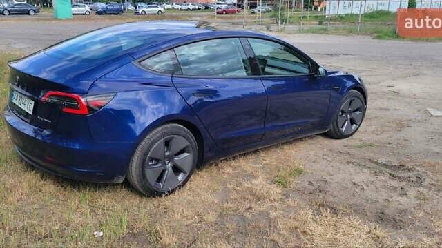 Синій Тесла Модель 3, об'ємом двигуна 0 л та пробігом 4 тис. км за 24700 $, фото 4 на Automoto.ua