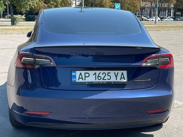 Синий Тесла Модель 3, объемом двигателя 0 л и пробегом 63 тыс. км за 22800 $, фото 6 на Automoto.ua