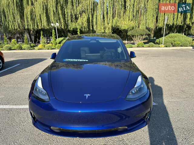 Синий Тесла Модель 3, объемом двигателя 0 л и пробегом 9 тыс. км за 25500 $, фото 1 на Automoto.ua