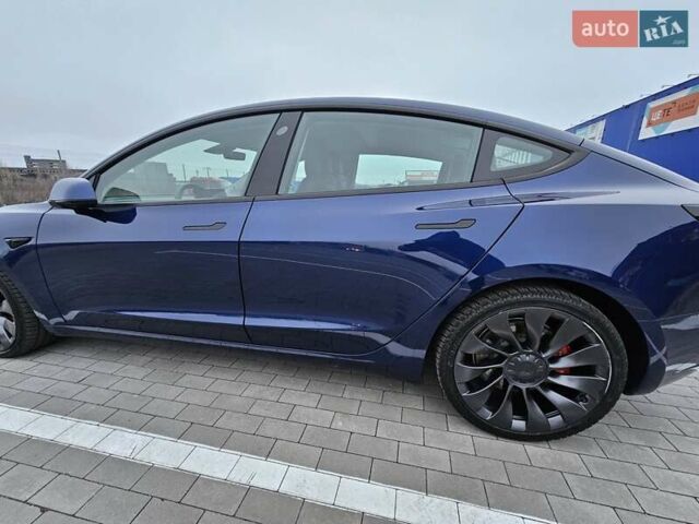 Синий Тесла Модель 3, объемом двигателя 0 л и пробегом 30 тыс. км за 27800 $, фото 16 на Automoto.ua