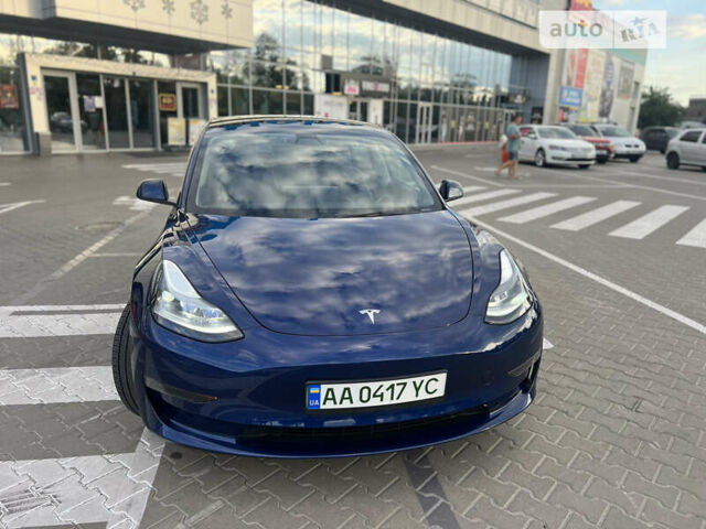 Синій Тесла Модель 3, об'ємом двигуна 0 л та пробігом 42 тис. км за 21200 $, фото 1 на Automoto.ua