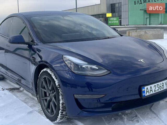 Синий Тесла Модель 3, объемом двигателя 0 л и пробегом 104 тыс. км за 18900 $, фото 8 на Automoto.ua