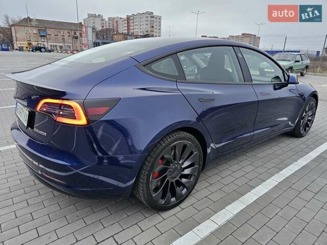 Синий Тесла Модель 3, объемом двигателя 0 л и пробегом 30 тыс. км за 25499 $, фото 11 на Automoto.ua