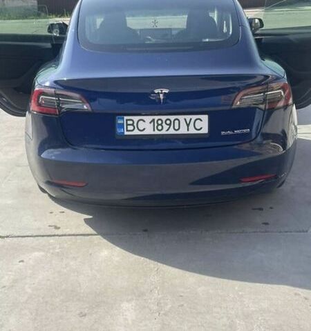 Синій Тесла Модель 3, об'ємом двигуна 0 л та пробігом 67 тис. км за 23000 $, фото 1 на Automoto.ua