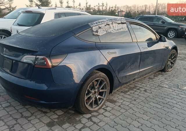Синий Тесла Модель 3, объемом двигателя 0 л и пробегом 42 тыс. км за 11999 $, фото 2 на Automoto.ua
