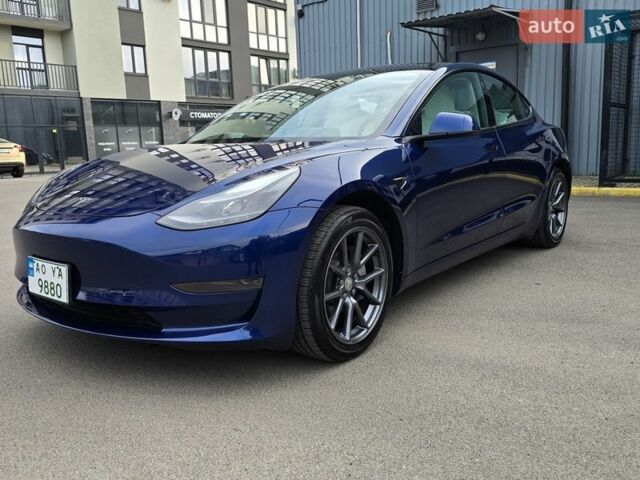 Синій Тесла Модель 3, об'ємом двигуна 0 л та пробігом 9 тис. км за 23700 $, фото 4 на Automoto.ua